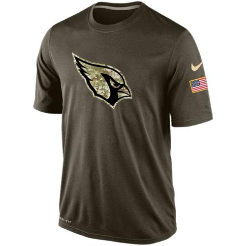 Men's Arizona Cardinals Salute To Service Nike Dri-FIT T-Shirt - Click Image to Close